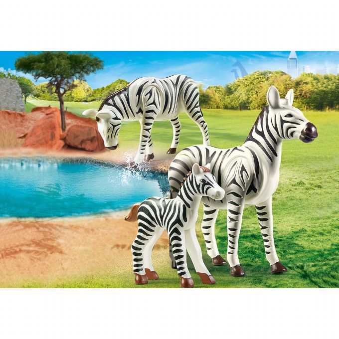 ovp neu PLAYMOBIL® Zoo 70356 zwei Zebras mit Baby 