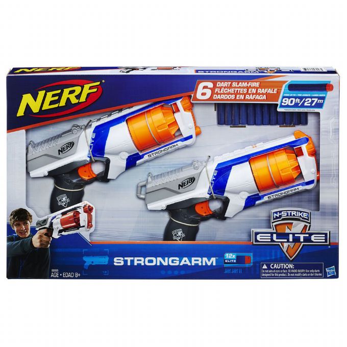 Nerf Toy Gun Kids Official N-Strike Elite Strongarm Blaster New No Tax 2-DaySH 