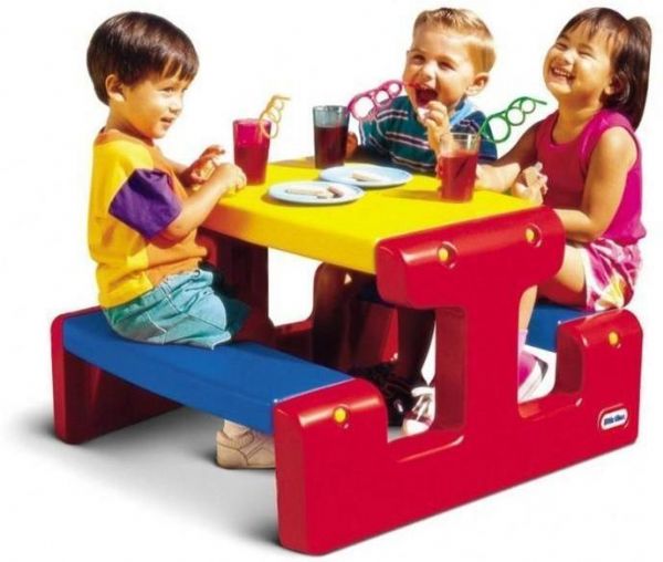 Image of Little Tikes Picnicbord, lille (21-004795)