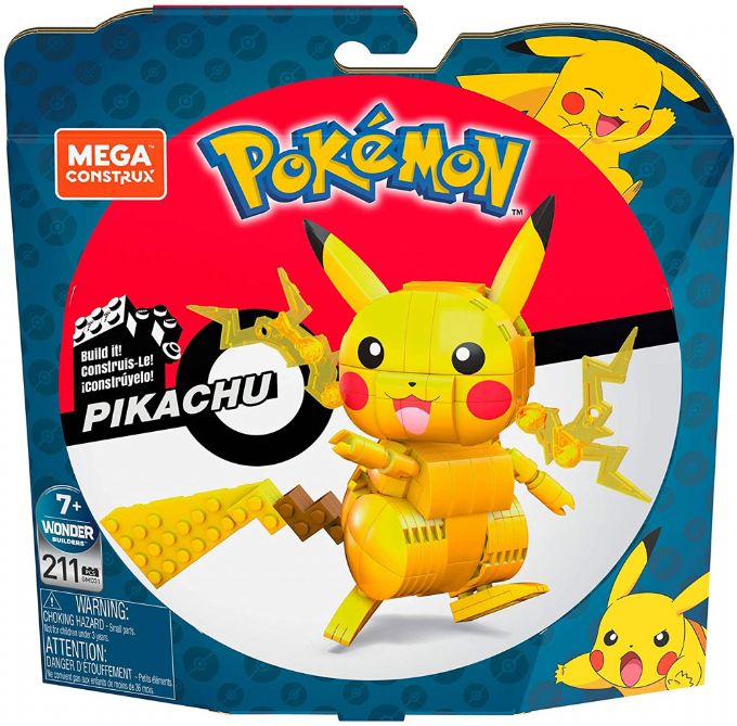 Pikachu-Pokémon Mega Construx figura Mega Bloks ®