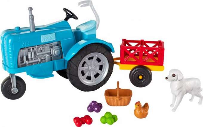 traktor med tilbehør - Barbie Playset dukker GFF49 Shop - Eurotoys.dk