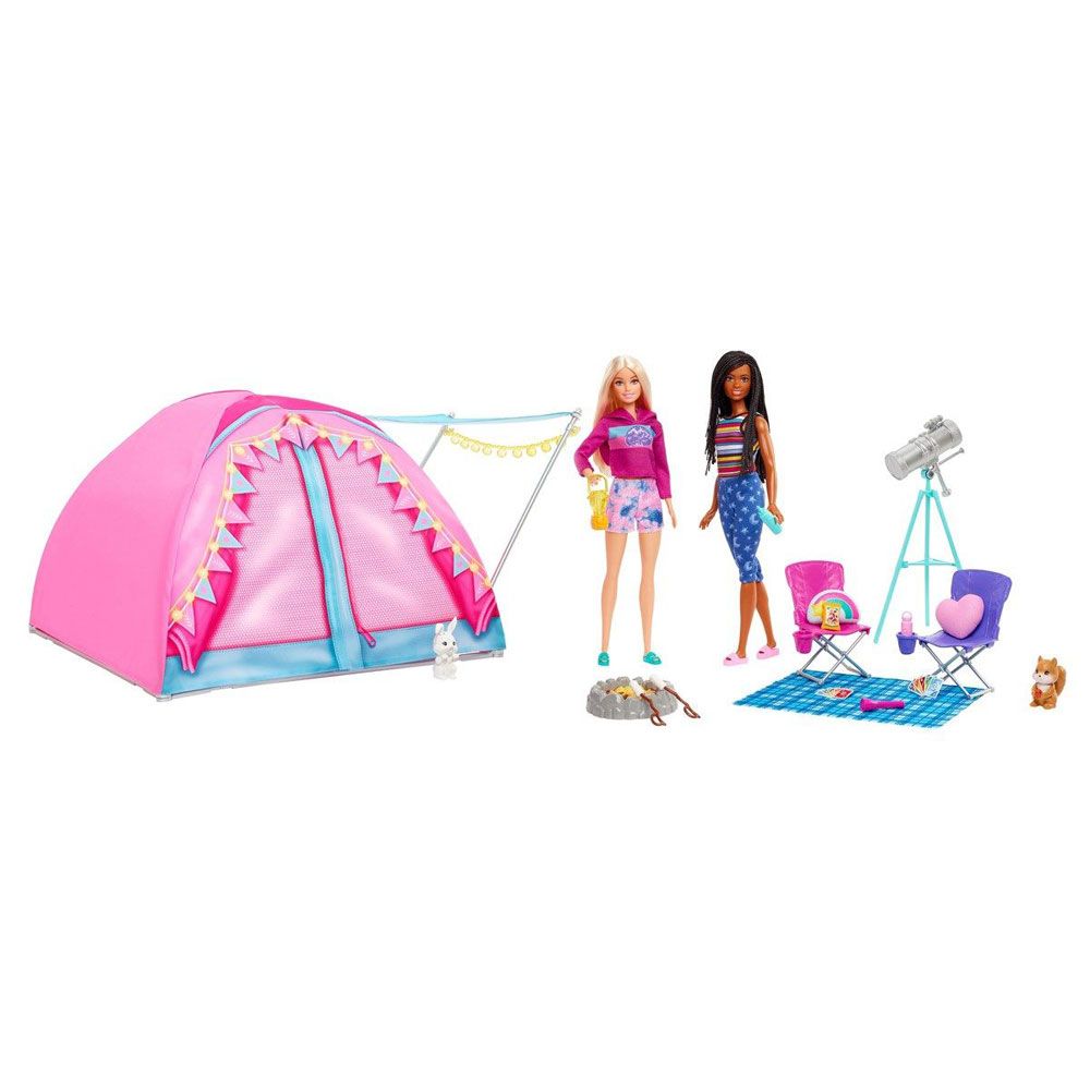 Image of Barbie Camping med Dukker (29-0HGC18)
