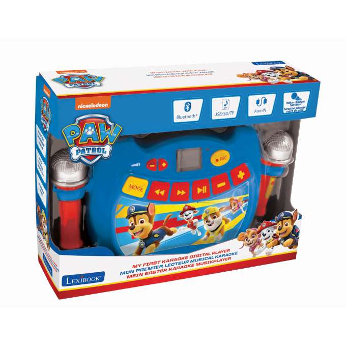 Paw Patrol Karaoke Machine Paw Patrol karaokemaskin 75976 Shop