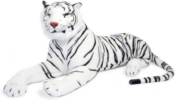 Image of Plys hvid tiger (441-013979)