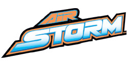 Air Storm legetjs buer og tilbehr logo