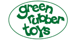 Green Rubber Toys Hahmot logo
