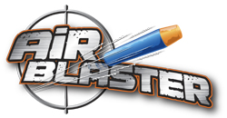 Air Blaster legetjsvben til brn Gevr og Pistoler logo