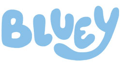 Bluey Schultaschen und Beutel logo