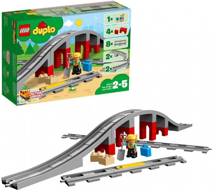 Train Bridge and Tracks version 3