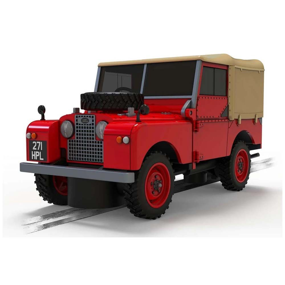 Scalextric Land Rover Series 1 unikko punainen Scalextric Kilpa-auto C4493