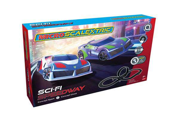 Micro Scalextric Sci-Fi Speedway version 2