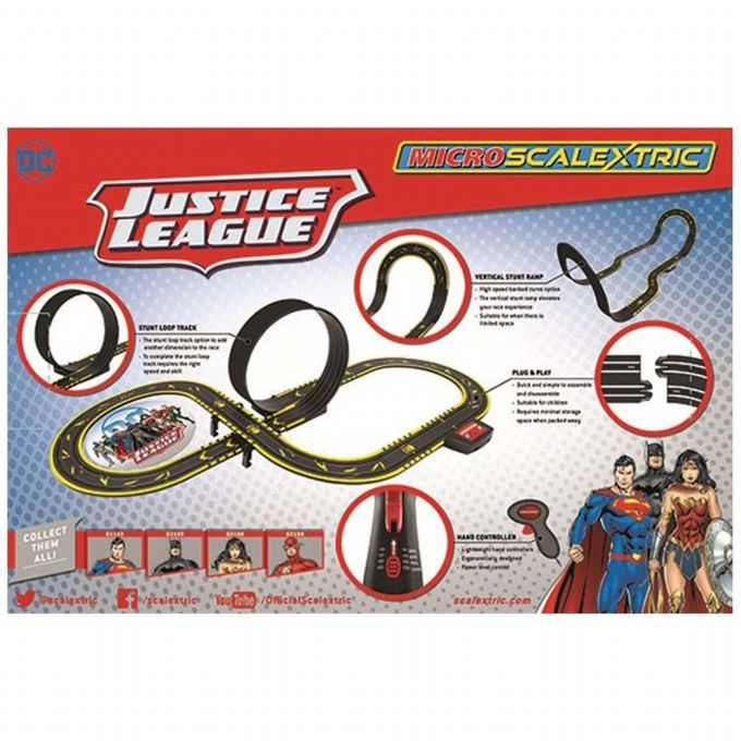 Micro Scalextric Justice League version 3