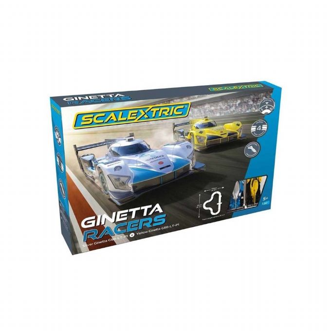 SCALEXTRIC Ginetta Racer setti version 2
