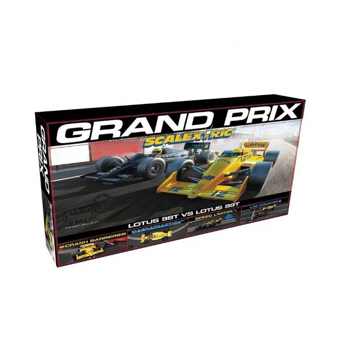 Scalextric 1980-luvun Grand Prix -kilpa-ajosarja 1 version 1