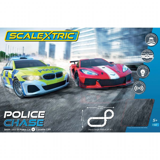 Scalextric Polizei-Rennset version 1
