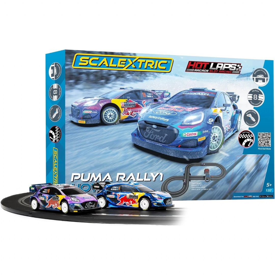 Scalextric Puma WRC Hot Laps Set 1:32