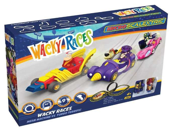 Micro Scalextric Wacky Races version 2