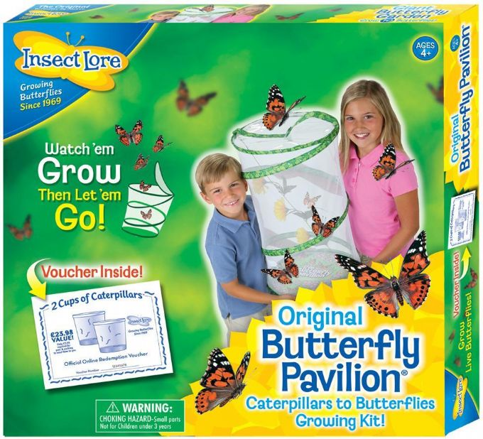 Butterflies Pavilion inc. 10 larver version 2