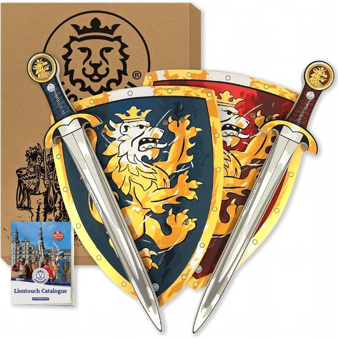 Se Noble Knight Riddersæt- Sværd og skjold hos Eurotoys