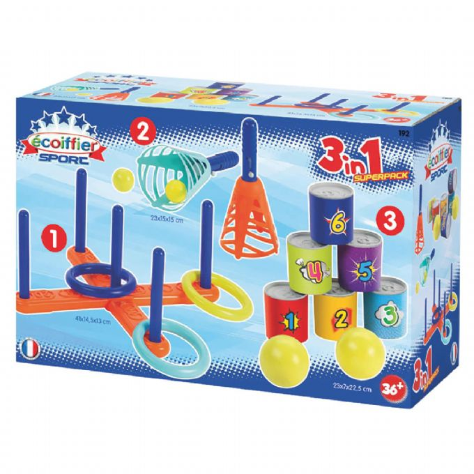 Urheilusetti, 3 peli� version 1