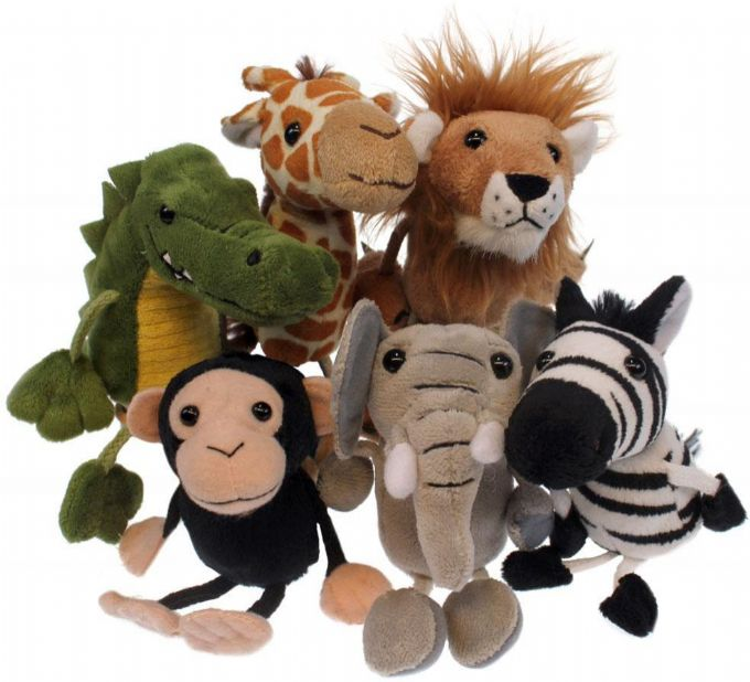 Zoo Animals Finger Puppets version 1