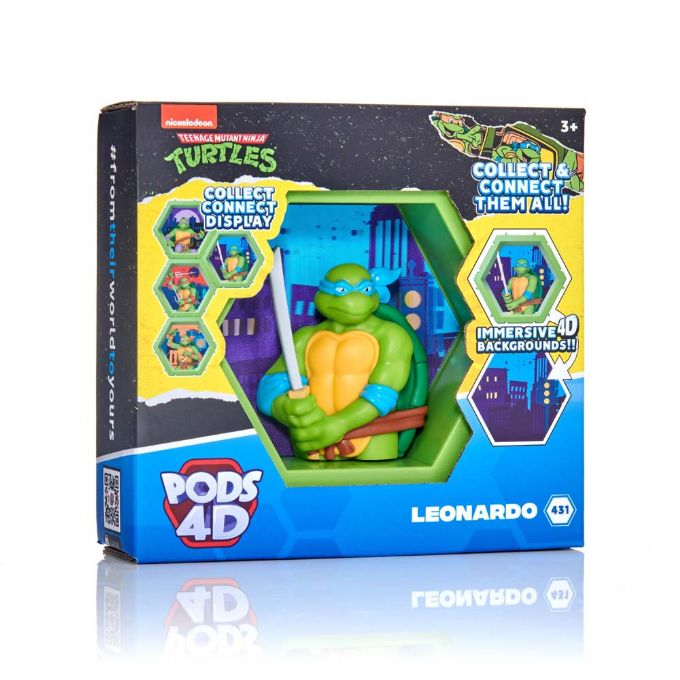 POD 4D Teenage Mutant Turtles Leonardo version 2