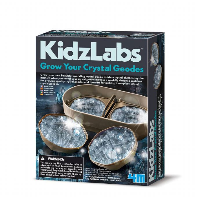 Krystalllaboratorium, klare krystaller version 1