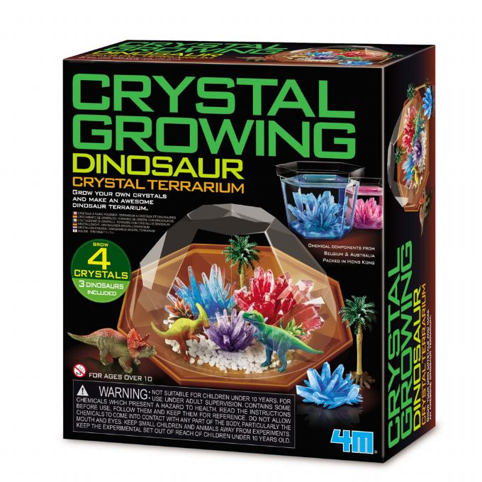 Krystal Laboratory, dinosaurie-terrarium version 1
