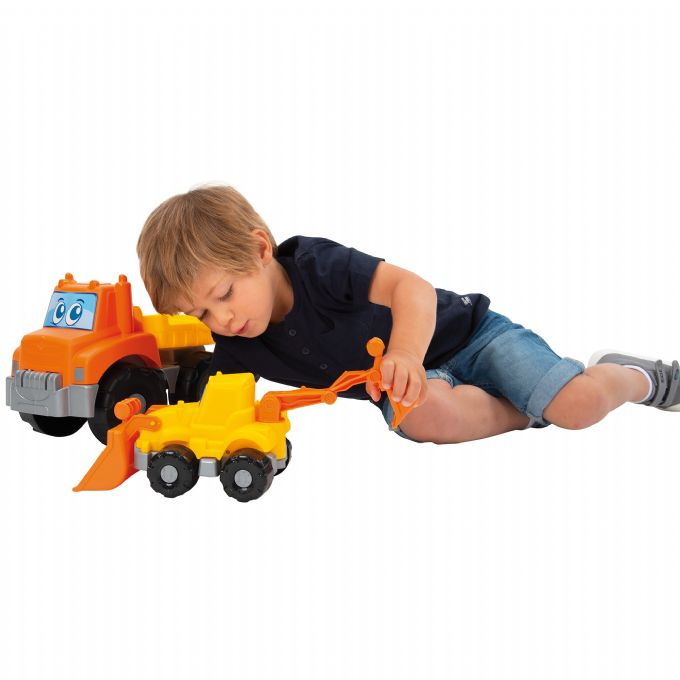 Lastbil med minigr�vare version 2