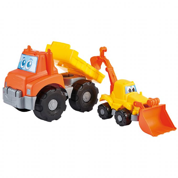 Lastbil med minigr�vare version 1