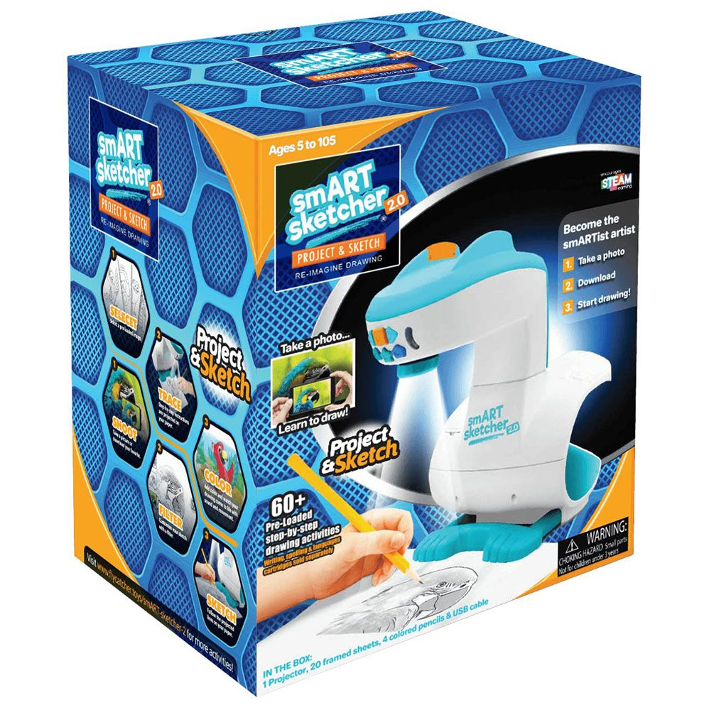 Tuotteen nimi suomeksi: Smart Sketcher Projector 2 Smart Projector 5176