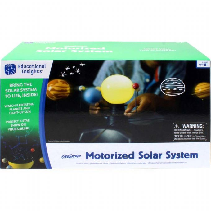 Motorized solar system version 2