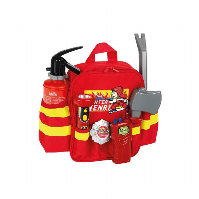 Fireman's backpack with accessories version 1