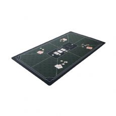Gr�nn pokerduk - 138 � 79 cm