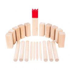 Kubb i gummitr� - r�d konge, REG