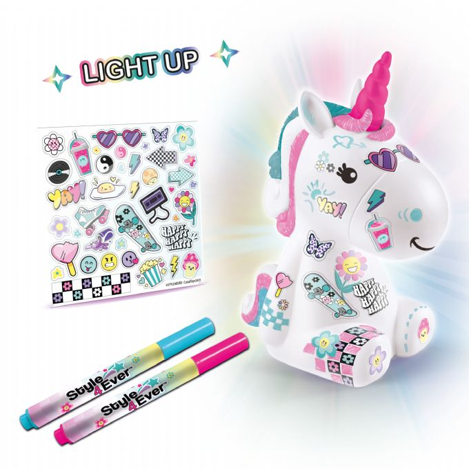 Style 4 Ever Enhj�rning Lampe DIY version 3