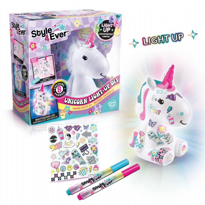 Style 4 Ever Enhj�rning Lampe DIY version 1