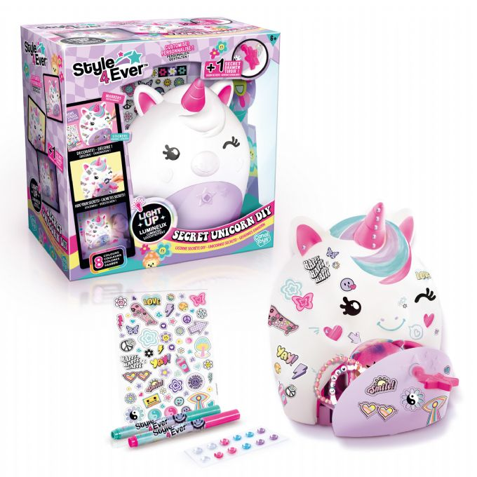 Style 4 Ever Enhj�rning Lampe DIY version 1