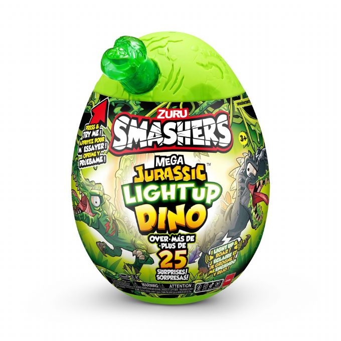 Smashers Mega Jurassic Light-Up Dino version 2
