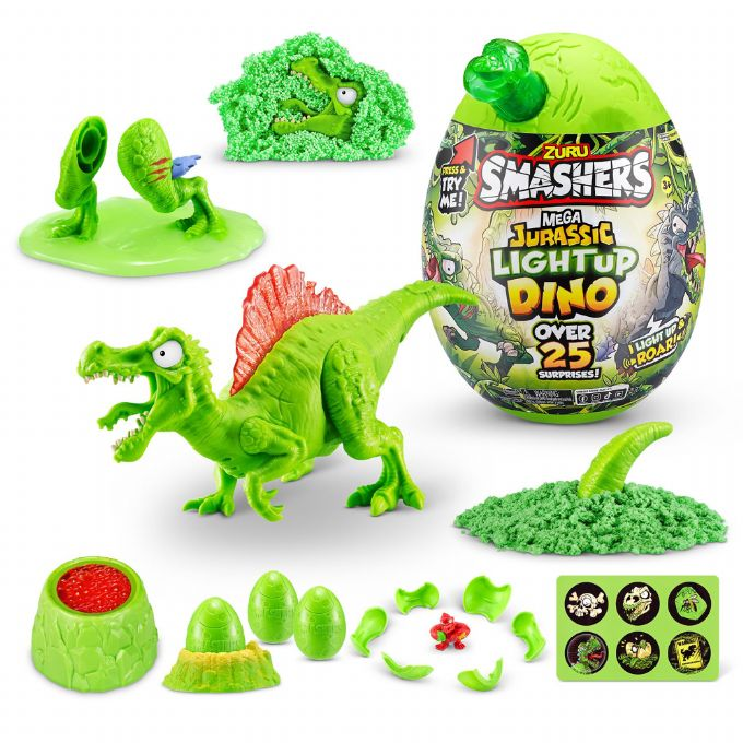Smashers Mega Jurassic Light-Up Dino version 4