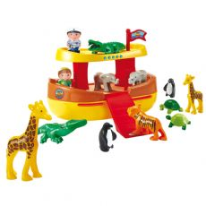 Noas Ark med dyr og figurer