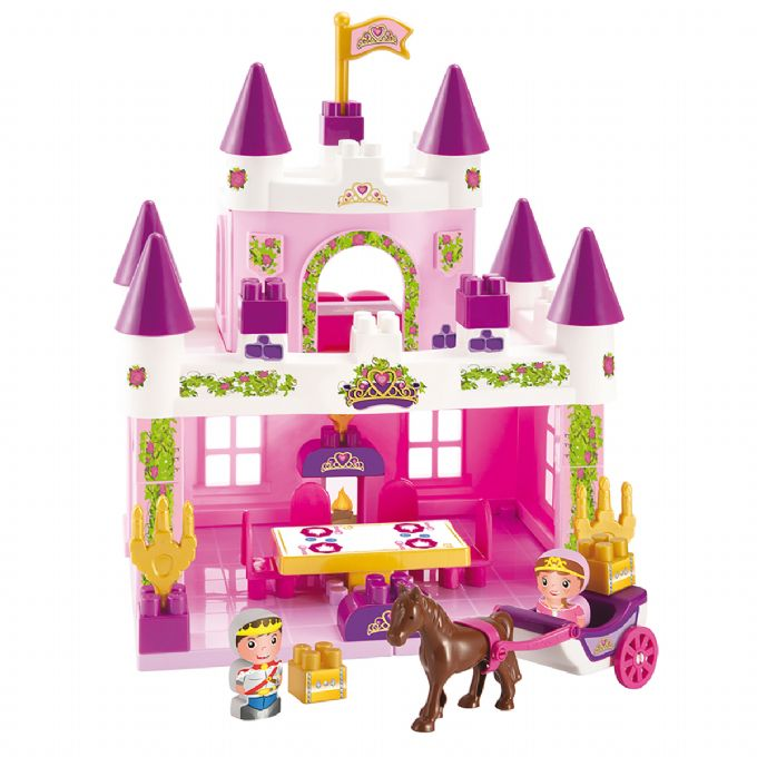 Prinsesseslott med figurer version 1