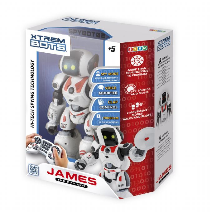 Xtreme Bots Spionrobotten James version 2