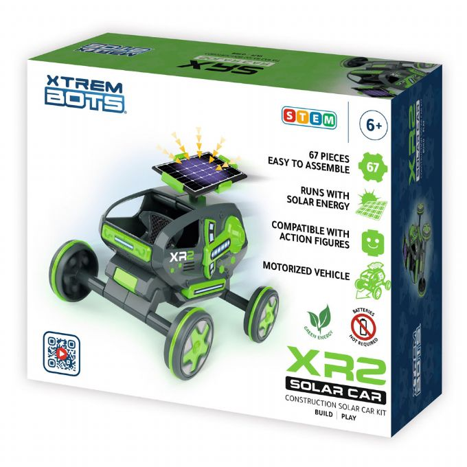 Xtreme Bots XR2 Rumkretj med Solceller version 2