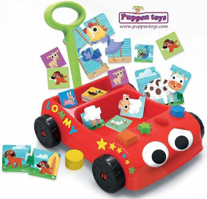 Kinderwagen mit Puzzle version 1