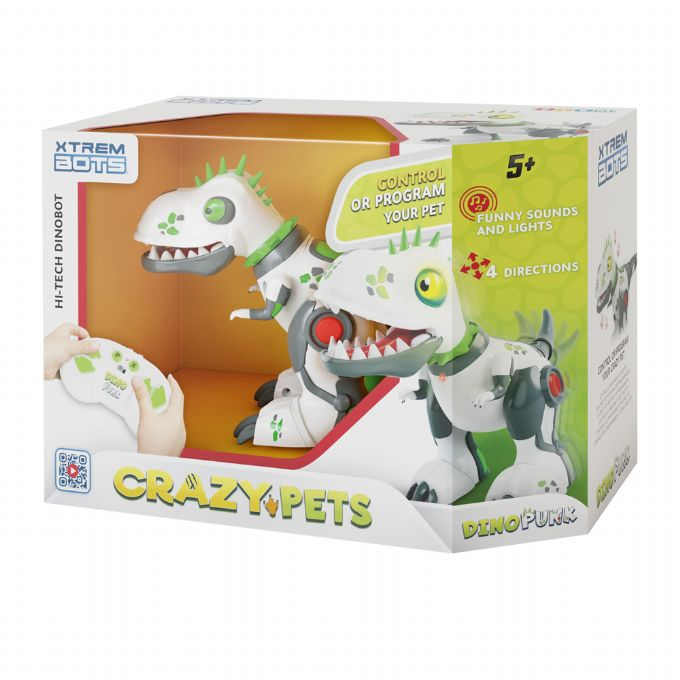Xtrem Bots Crazy Pets Dino Pun version 2