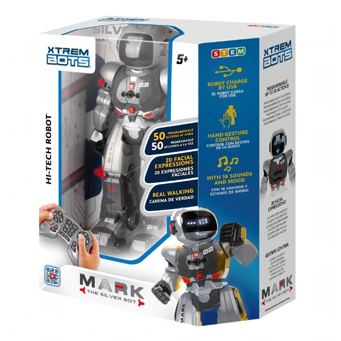 Xtrem Bots Silverroboten Mark version 2