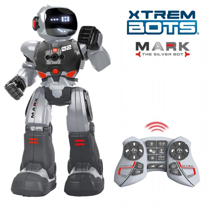 Xtrem Bots Hopeinen robotti Mark version 3