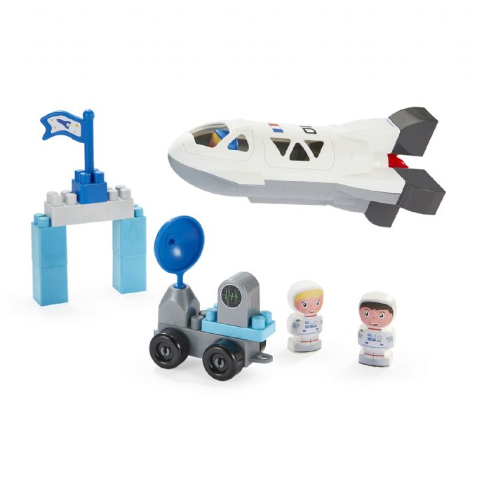 Rumskib med figurer version 3