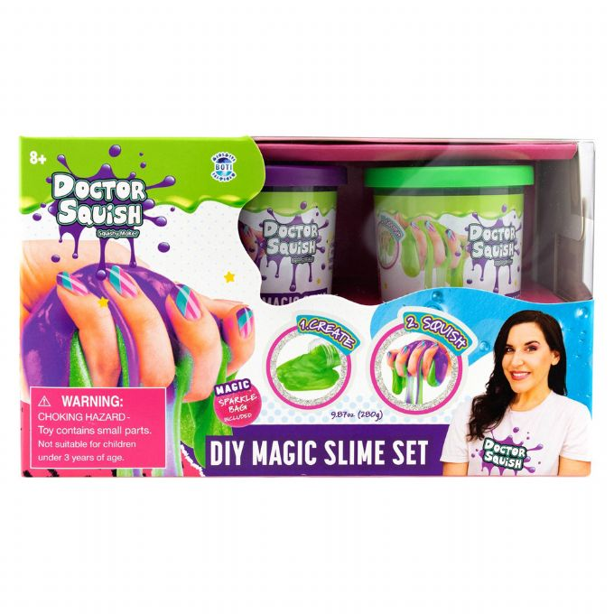 Doctor Squish Magic Slime Double Set version 2